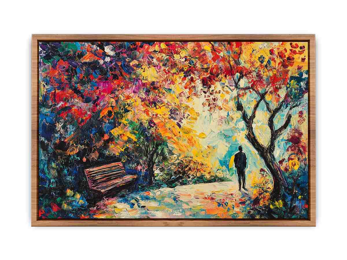 Walk In the Park Canvas Painting 