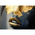 Gold Kiss Oil Painting