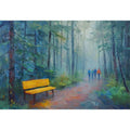 Walk In The Park II Oil Painting