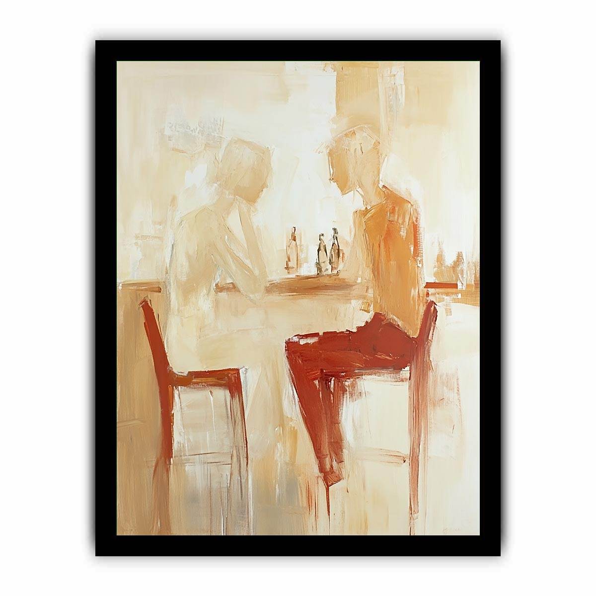 Conversation Canvas Painting 