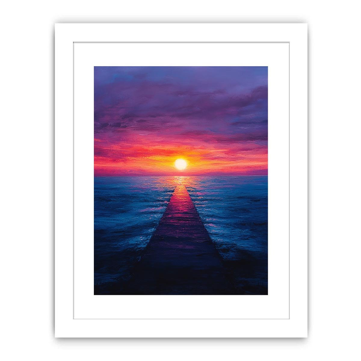 Jetty Canvas Painting 