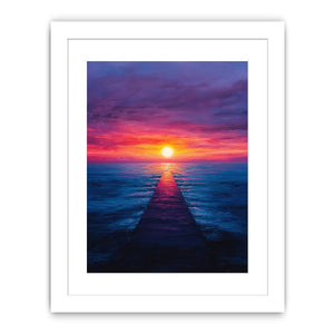 Jetty Canvas Painting 