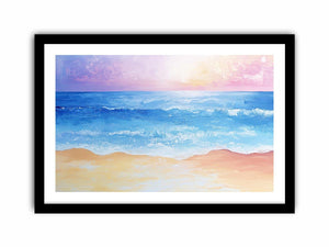 Serene Sea II Canvas Painting 