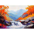 Autumn Stream III Oil Painting 