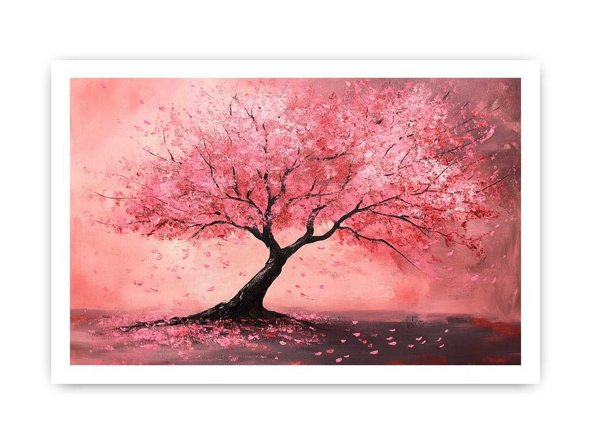 Blossom Tree Canvas Painting 