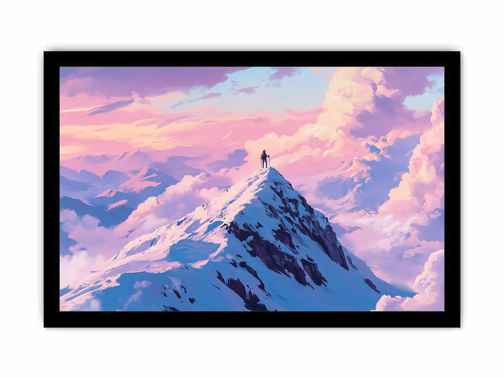 Everest Canvas Painting 