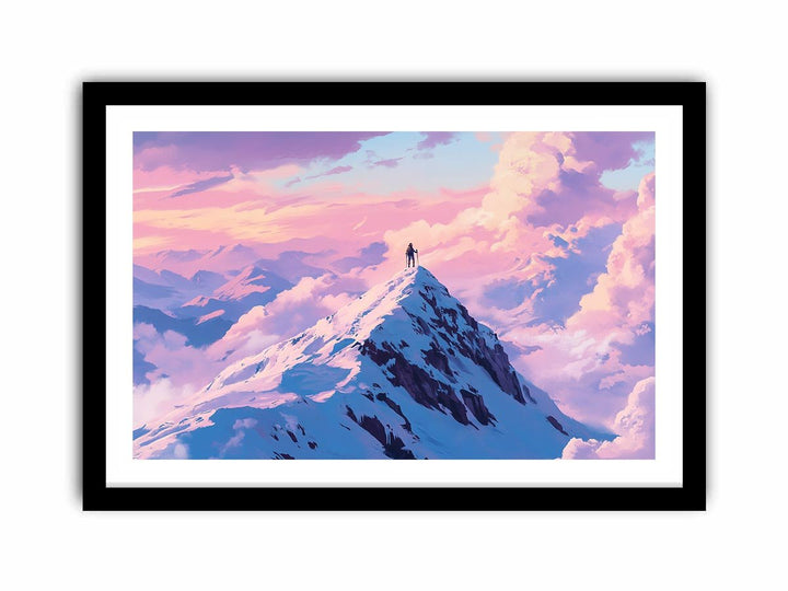 Everest Canvas Painting 