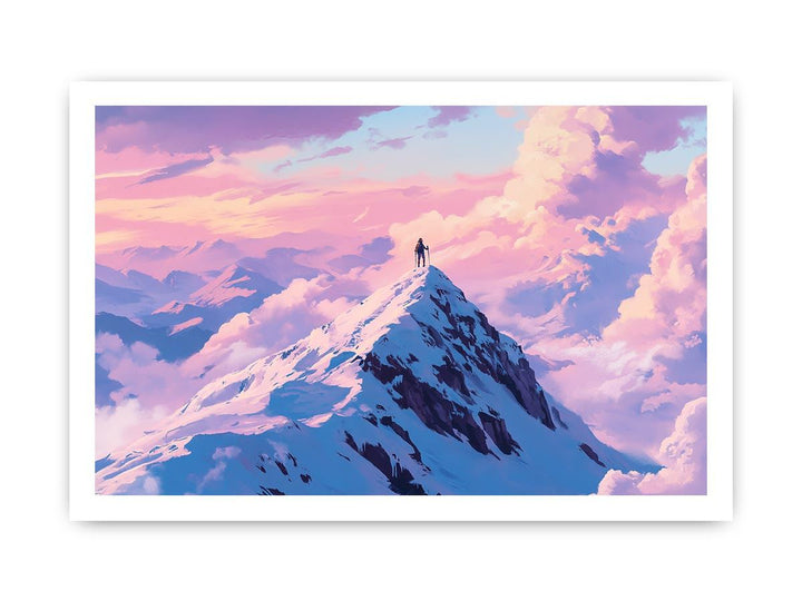 Everest Canvas Painting 