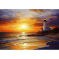 Lighhouse I Oil Painting 