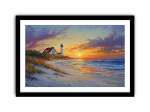 Lighhouse II Canvas Painting 