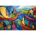 Picasso Inspired Oil Painting 