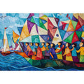 Boat Ride Oil Painting 