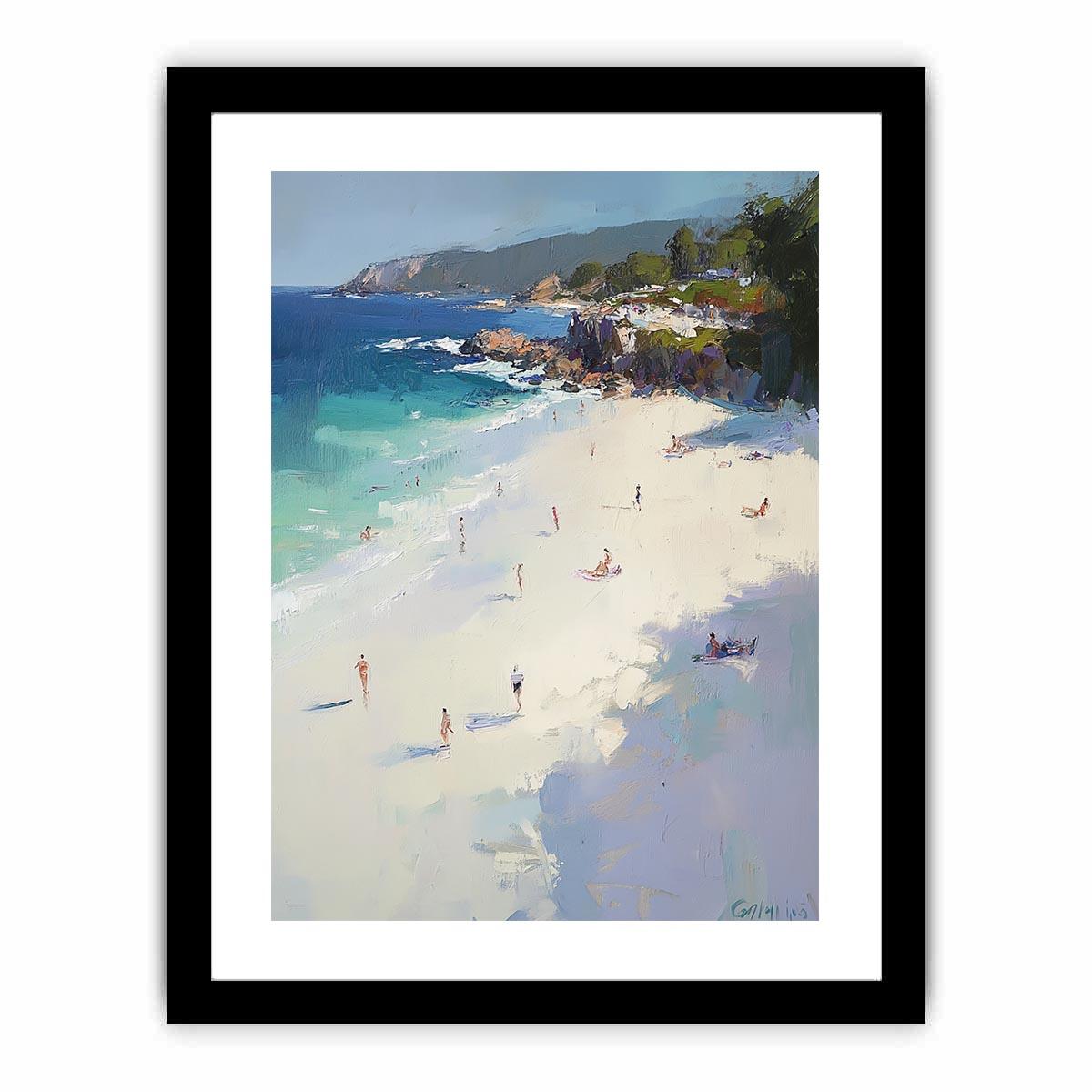 Beach III Canvas Painting 
