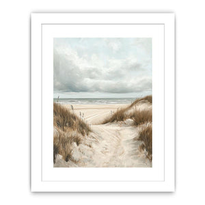 Beach Path IV Canvas Painting 