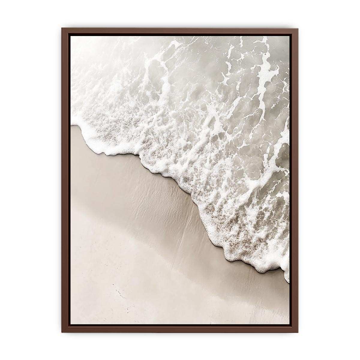 Minimalist Beach II Canvas Painting 