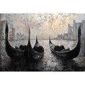 Gondolas Oil Painting 