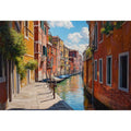Venice Street Oil Painting 