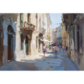Venice Streets Oil Painting 