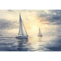 Sailing Yachts III Oil Painting 