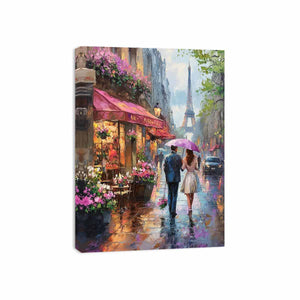 Paris street II Canvas Painting 