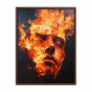 Inner Fire Canvas Painting 