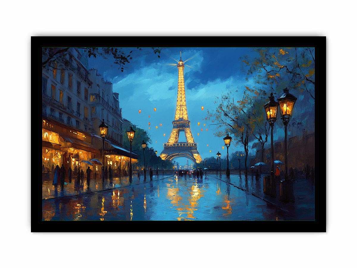 Eiffel III Canvas Painting 