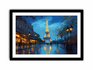 Eiffel III Canvas Painting 