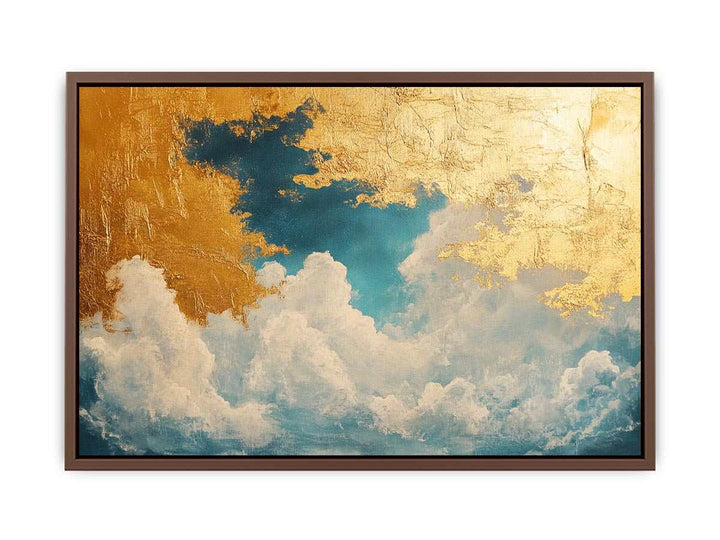 Gold SKy Canvas Painting 