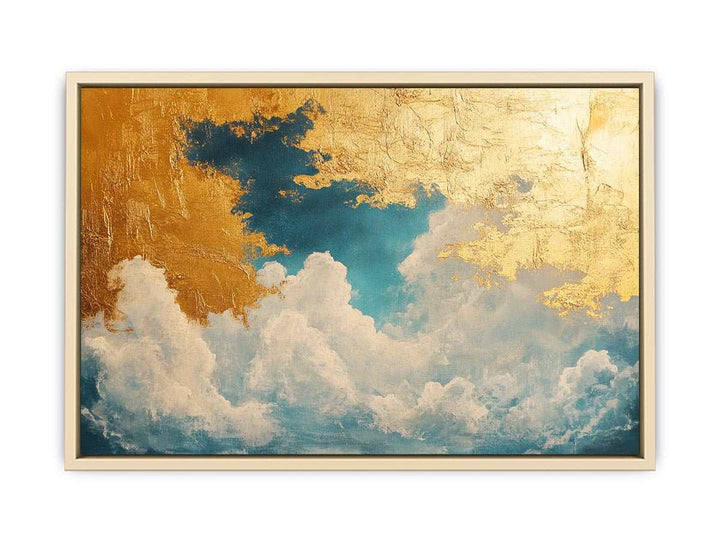 Gold SKy Canvas Painting 