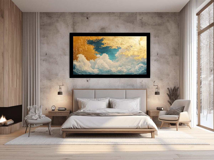 Gold SKy Painting 