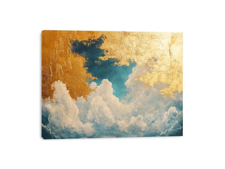 Gold SKy Canvas Painting 