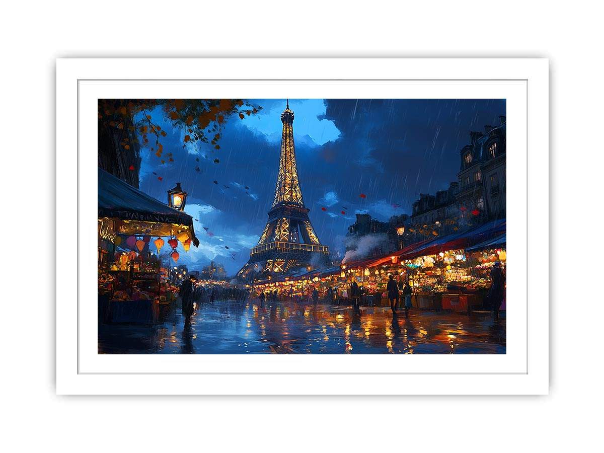 The Heart of Paris Canvas Painting 