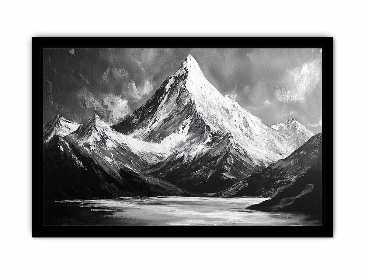 Whispers of the Peaks Canvas Painting 