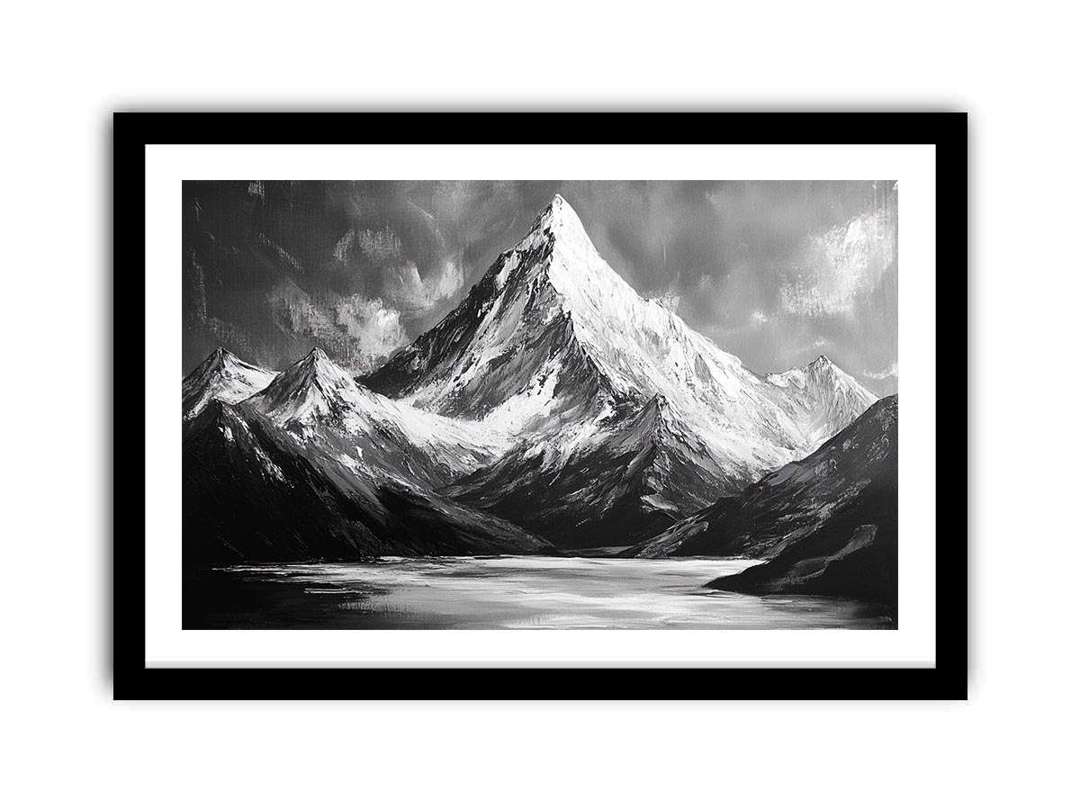 Whispers of the Peaks Canvas Painting 