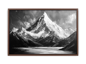 Whispers of the Peaks Canvas Painting 