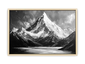 Whispers of the Peaks Canvas Painting 