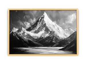 Whispers of the Peaks Canvas Painting 