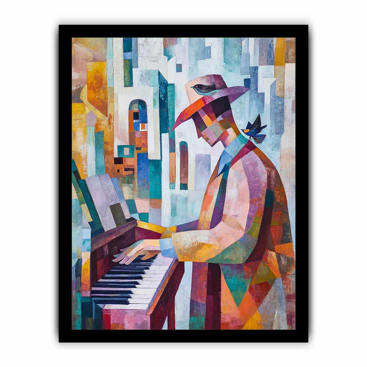 Melody in Motion Canvas Painting 