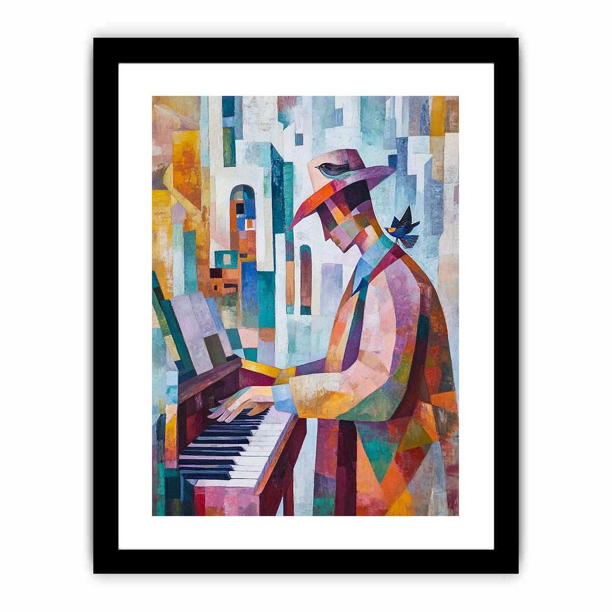 Melody in Motion Canvas Painting 