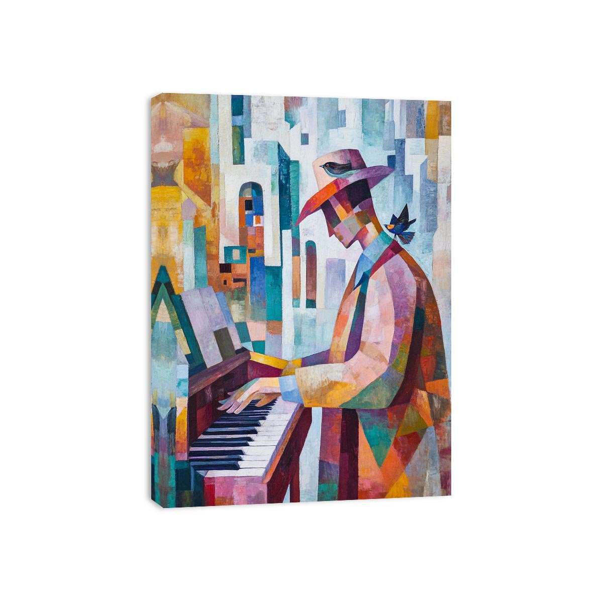 Melody in Motion Canvas Painting 