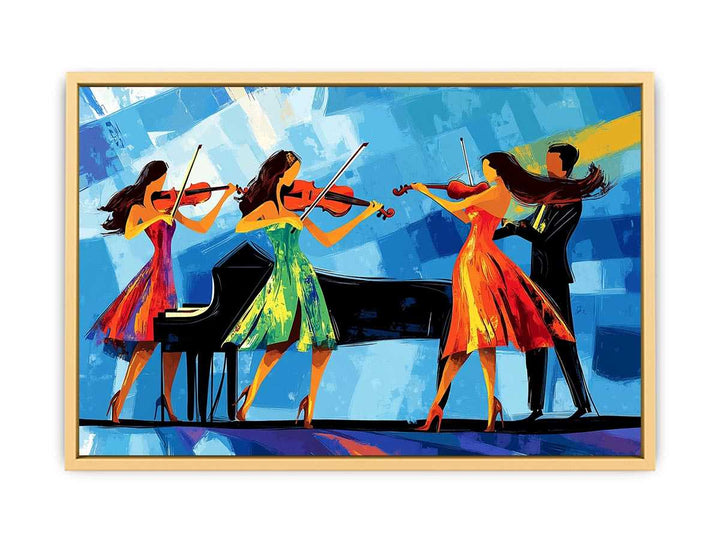 Harmonies of the Heart Canvas Painting 