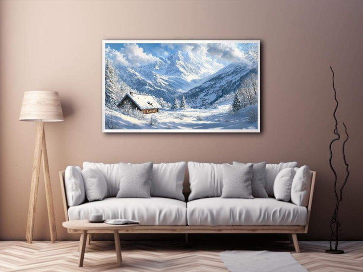 Siss Mountain Canvas Painting 