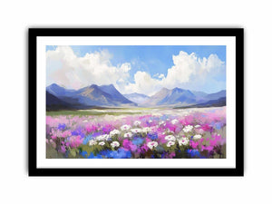 The Ethereal Garden Canvas Painting 