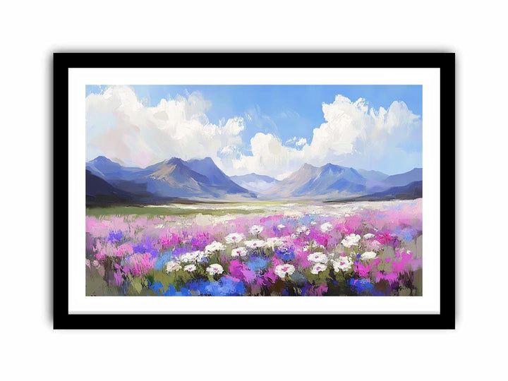 The Ethereal Garden Canvas Painting 