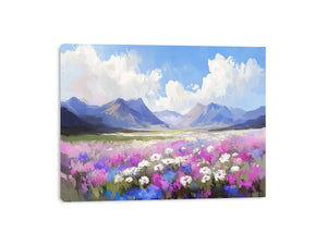 The Ethereal Garden Canvas Painting 
