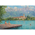 Journey of Two Oil Painting 