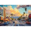 Los Angles Oil Painting 