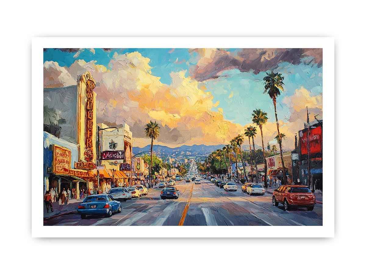 Los Angles Canvas Painting 