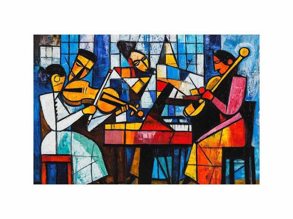 Concierto  Oil Painting