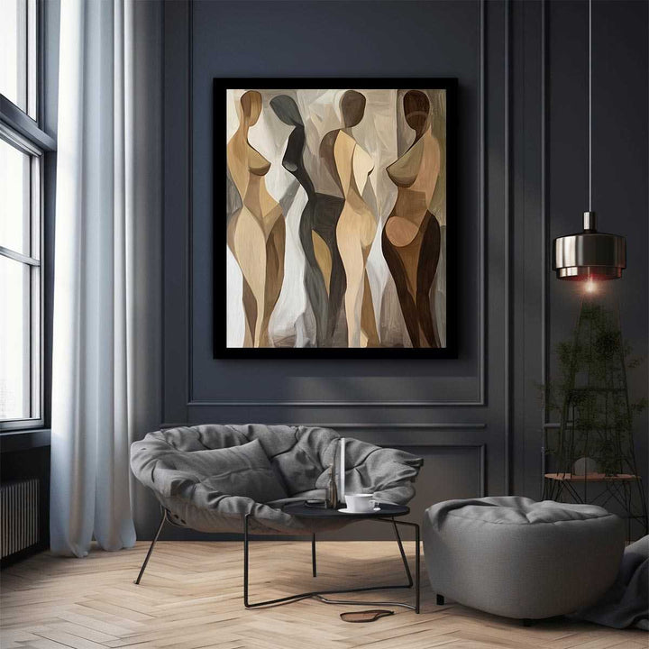 Close Talk Canvas Painting 